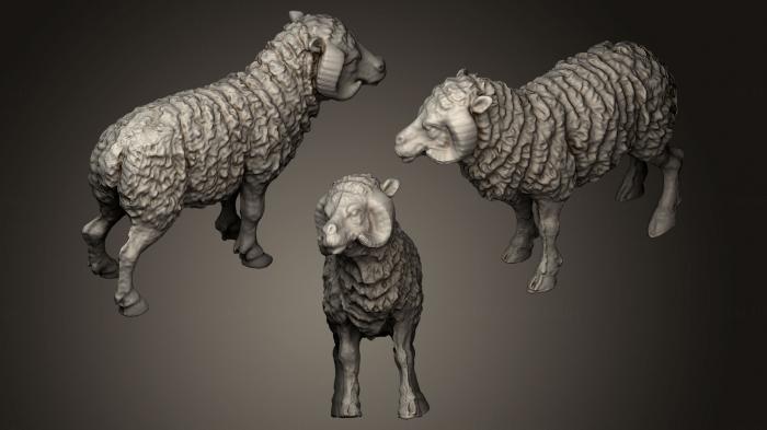 Animal figurines (STKJ_0567) 3D model for CNC machine